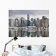 City Skyline And Coal Harbour Wall Mural