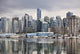 City Skyline And Coal Harbour Wall Mural