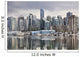 City Skyline And Coal Harbour Wall Mural