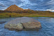 Sunset Light, Angelcomb Peak And Blackstone River Wall Mural