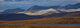 Mountains Along The Dempster Highway At Sunset Wall Mural