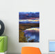 Hdr Of Sunset Over Two Moose Lake Along The Dempster Highway Wall Mural