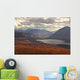 Sunset Light Over Mountains Around Fish Lake Wall Mural