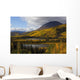 Mountains In Autumn Colour Along The Haines Highway Wall Mural