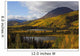 Mountains In Autumn Colour Along The Haines Highway Wall Mural