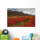 Fireweed Blowing In The Wind Along The Haines Highway Wall Mural