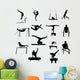 Gymnastics Wall Stickers