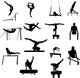 Gymnastics Wall Stickers