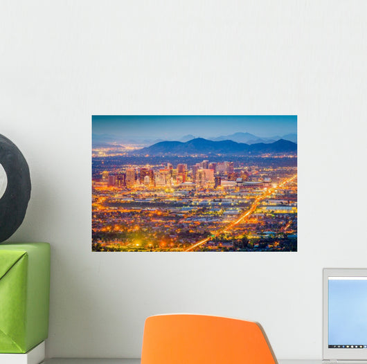 Phoenix Arizona Usa Cityscape Wall Decal