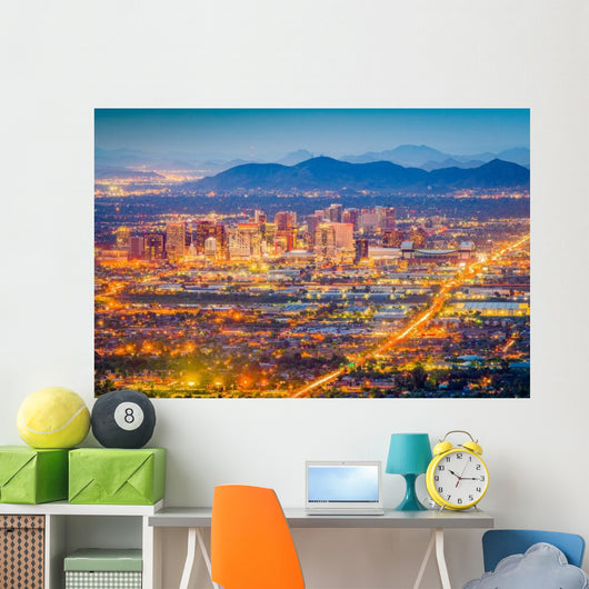 Phoenix Arizona Usa Cityscape Wall Decal