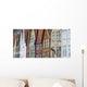 Colourful Houses In A Row Wall Mural
