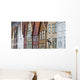 Colourful Houses In A Row Wall Mural