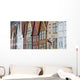 Colourful Houses In A Row Wall Mural