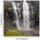 Waterfalls Over A Cliff Wall Mural