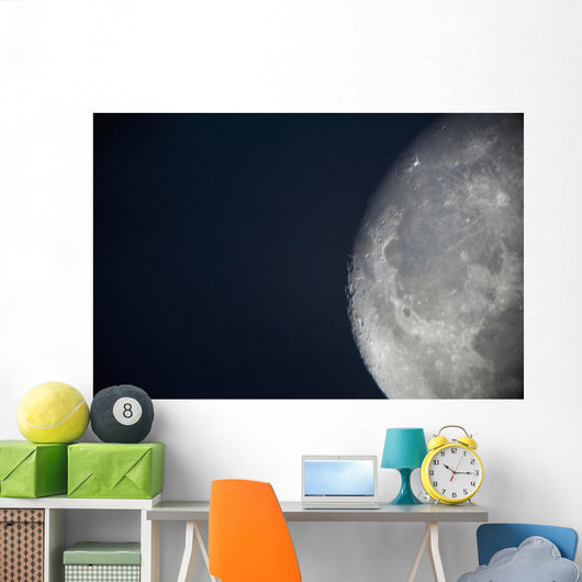 The Moon Wall Mural