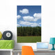 Tree Line with Cumulus Wall Decal