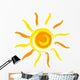 Vector Sun Wall Decal