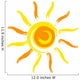 Vector Sun Wall Decal