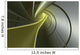 Computer Generated Strands Coming From A Tunnel In Yellow And Grey Wall Mural