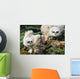 Baby Great Horned Owls Wall Mural