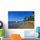 Tropical Beach Scene Wall Decal