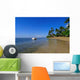 Tropical Beach Scene Wall Decal