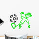 Doodle Guyz Soccer Football Wall Decal