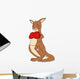 Kangaroo boxer, boxing, boxing gloves, Australia Wall Decal