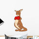 Kangaroo boxer, boxing, boxing gloves, Australia Wall Decal