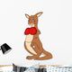 Kangaroo boxer, boxing, boxing gloves, Australia Wall Decal