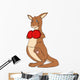Kangaroo boxer, boxing, boxing gloves, Australia Wall Decal