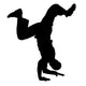 Breakdancer Wall Decal
