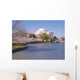 Jefferson Memorial during Cherry Wall Decal