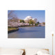 Jefferson Memorial during Cherry Wall Decal