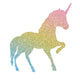 Rainbow Silhouette Unicorn Wall Decal
