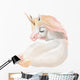 Beautiful Cute Watercolor Unicorn Wall Decal