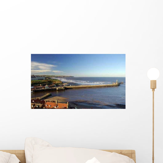 West Pier Whitby Wall Decal