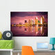 Beautiful Night Skyline San Wall Decal