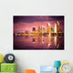 Beautiful Night Skyline San Wall Decal