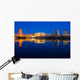 Sacramento reflection in the river Wall Mural