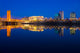 Sacramento reflection in the river Wall Mural