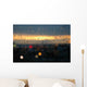 Sunset Rainy Day Wall Decal