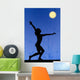Gymnastic Silhouette Wall Mural