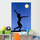 Gymnastic Silhouette Wall Mural