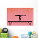 Gymnastic Silhouette Wall Mural