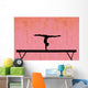 Gymnastic Silhouette Wall Mural