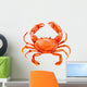 Watercolor Crab Wall Decal