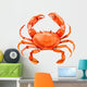 Watercolor Crab Wall Decal