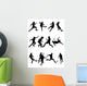 Vector Soccers Wall Decal