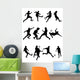 Vector Soccers Wall Decal